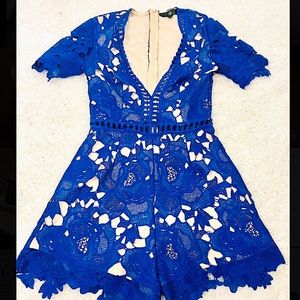 Missguided Lace Romper sz 2